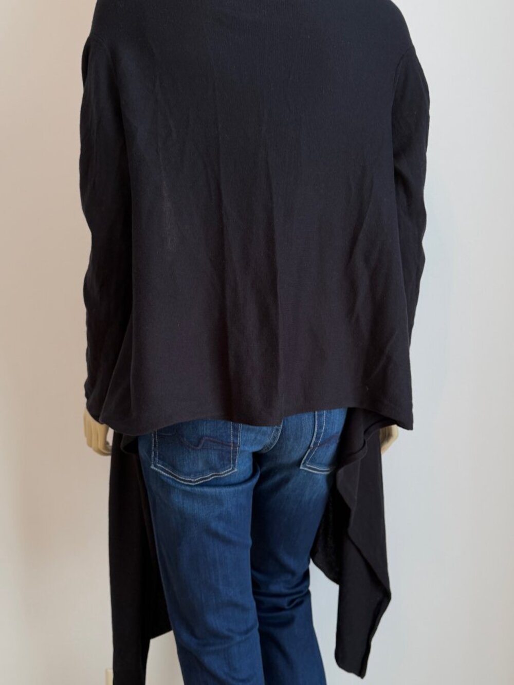DKNY (Donna Karan New York) Silk/Cotton/Cashmere Scarfigan M/L - Picture 7 of 10